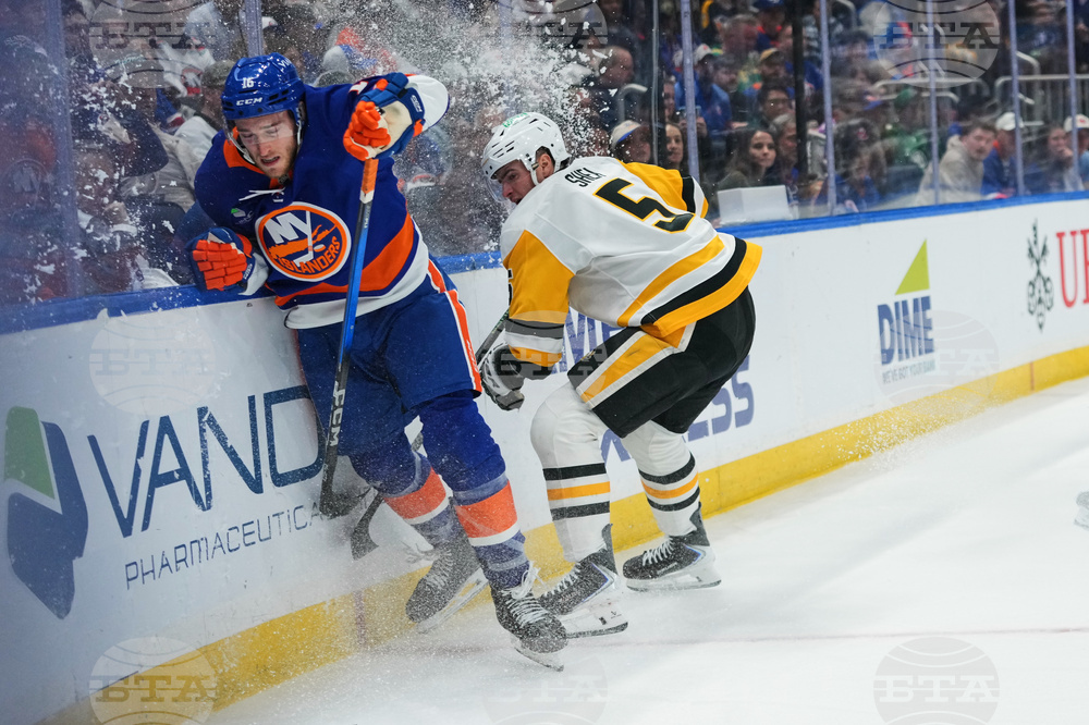 Penguins Islanders Hockey