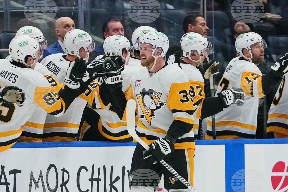 Penguins Islanders Hockey