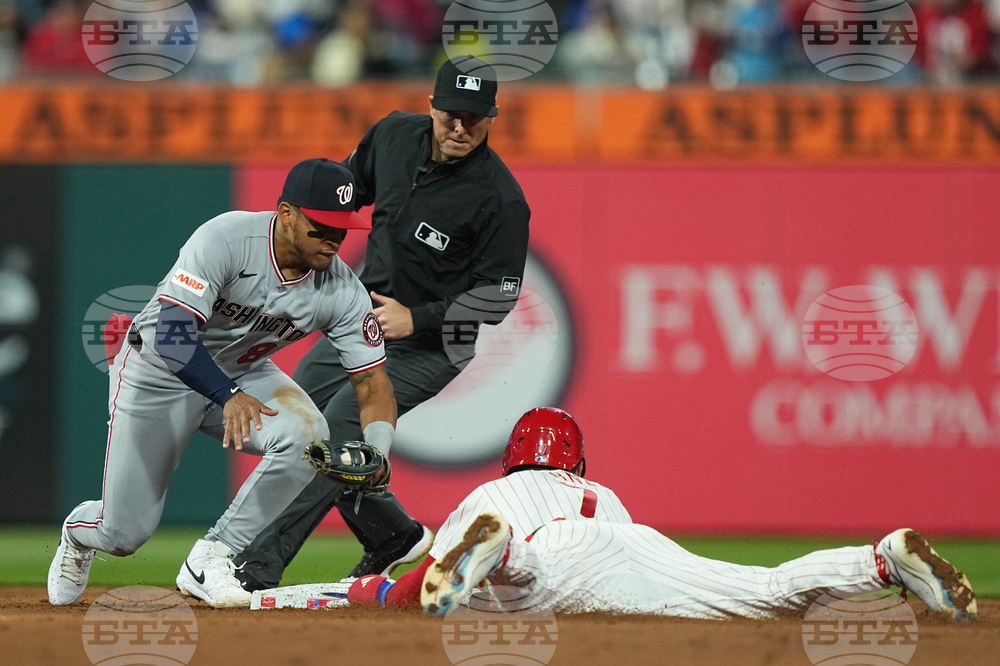 Nationals Phillies Baseball