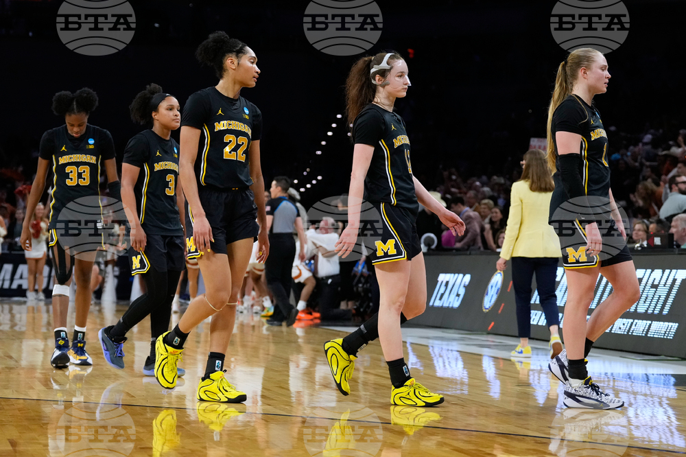 NCAA Michigan Texas Basketball