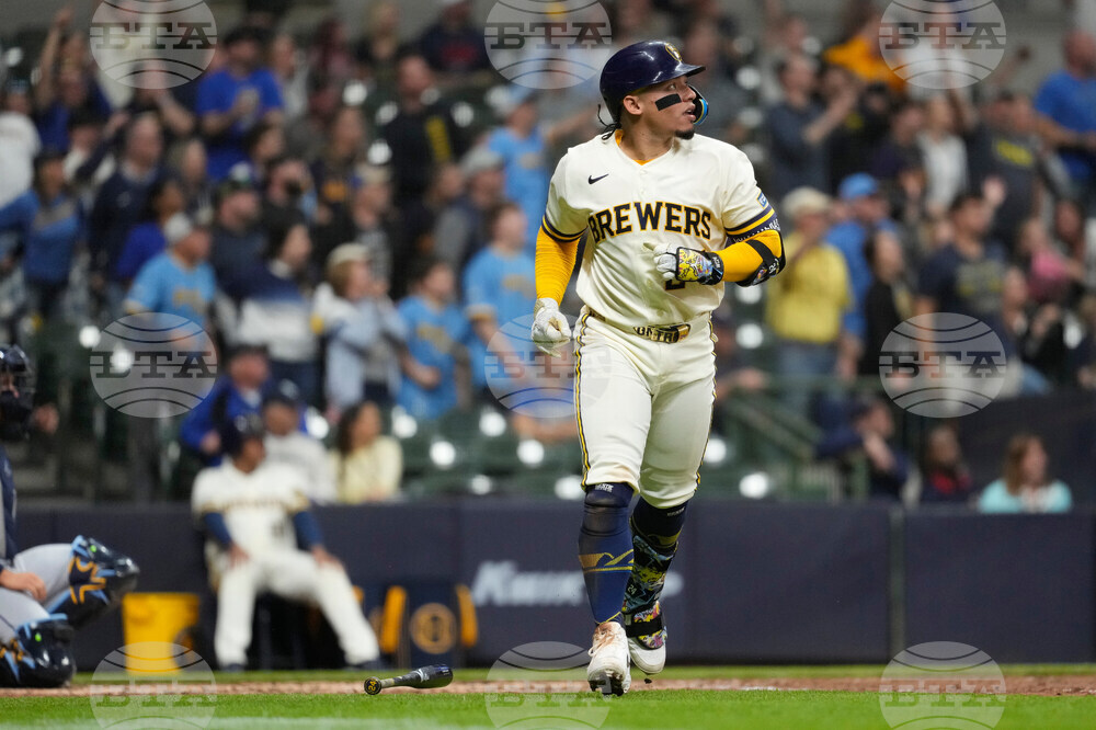 Rays Brewers Baseball