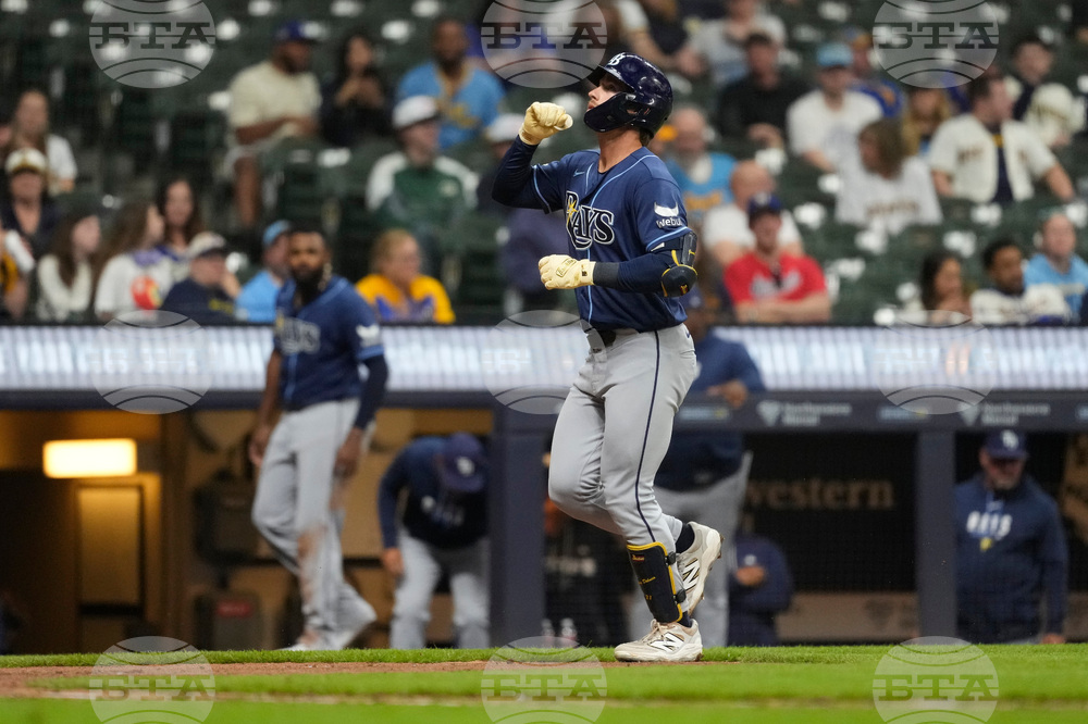 Rays Brewers Baseball
