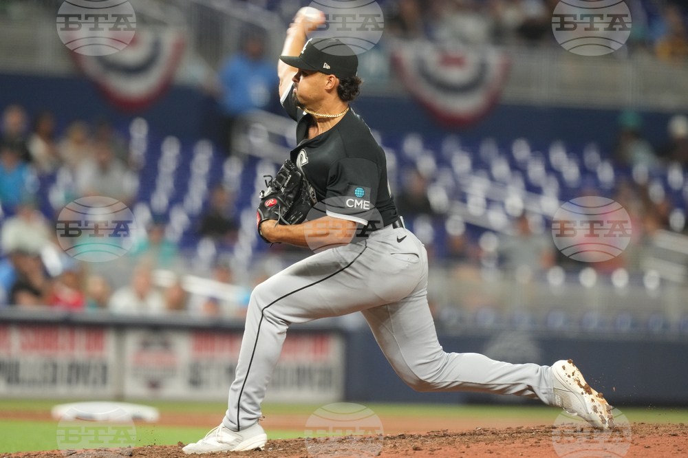 White Sox Marlins Baseball
