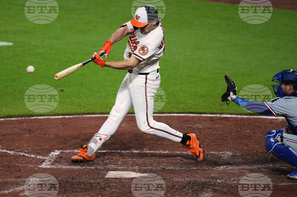 Rangers Orioles Baseball