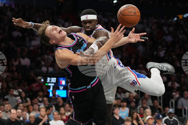 APTOPIX 76ers Heat Basketball