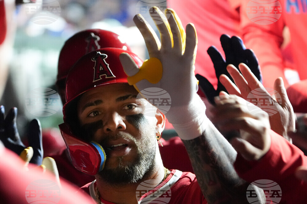 Angels Cubs Baseball