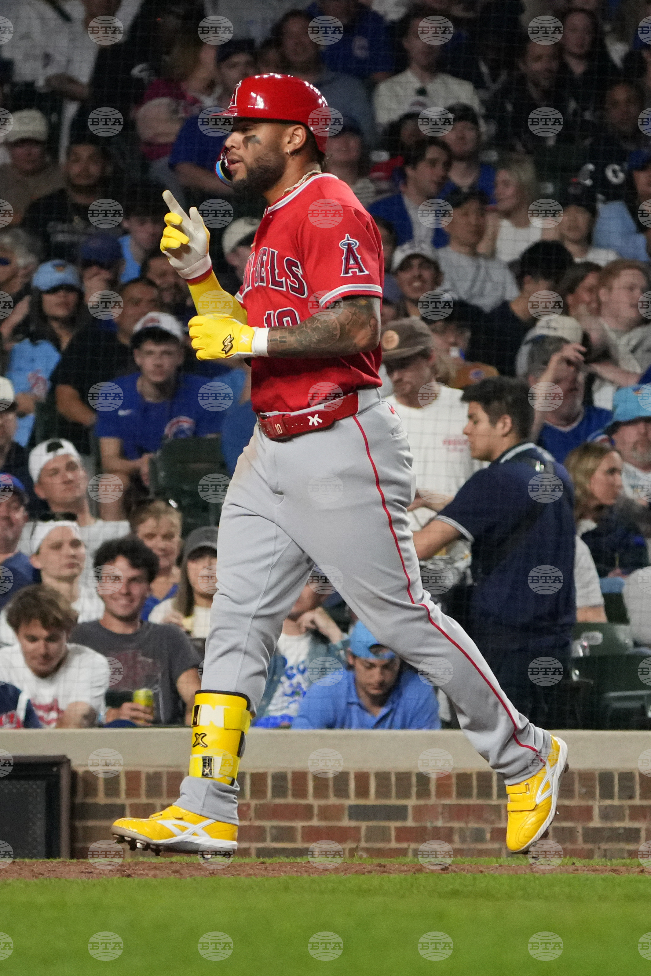 Angels Cubs Baseball