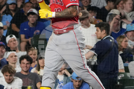 Angels Cubs Baseball