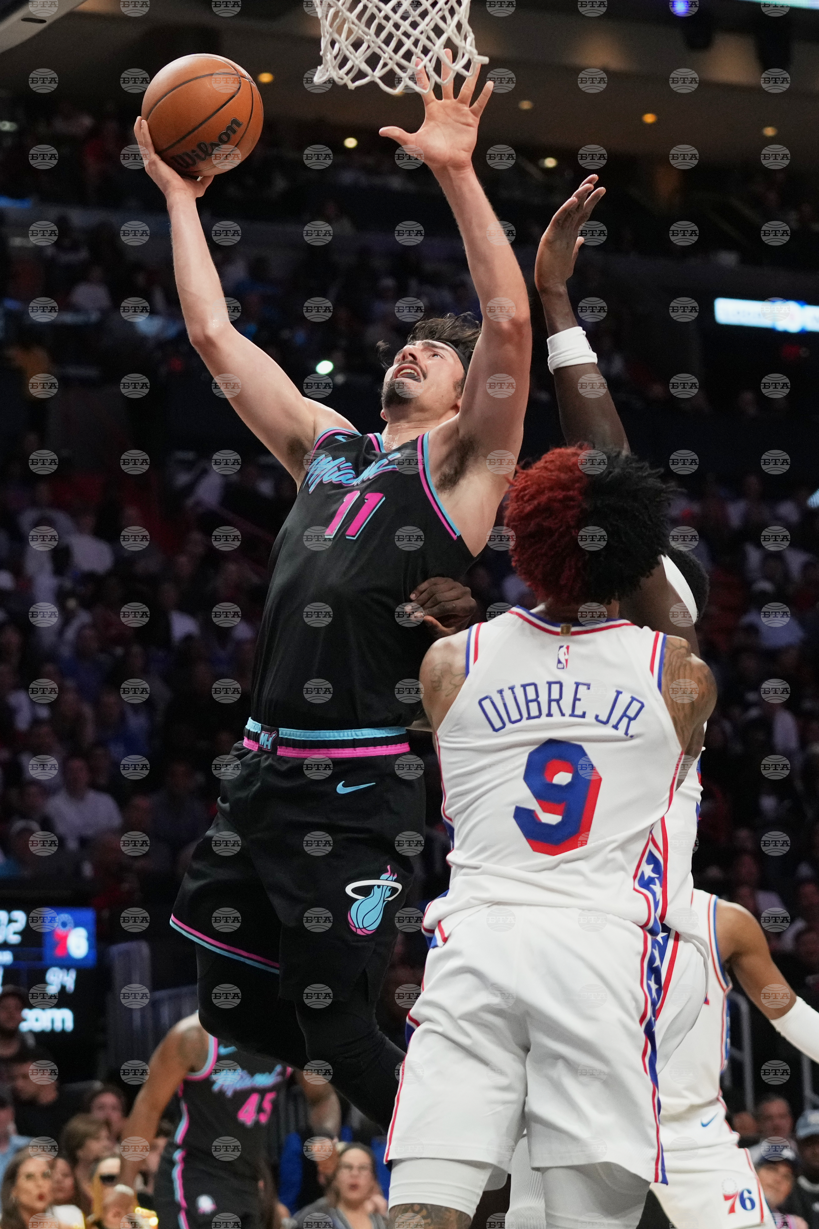 76ers Heat Basketball