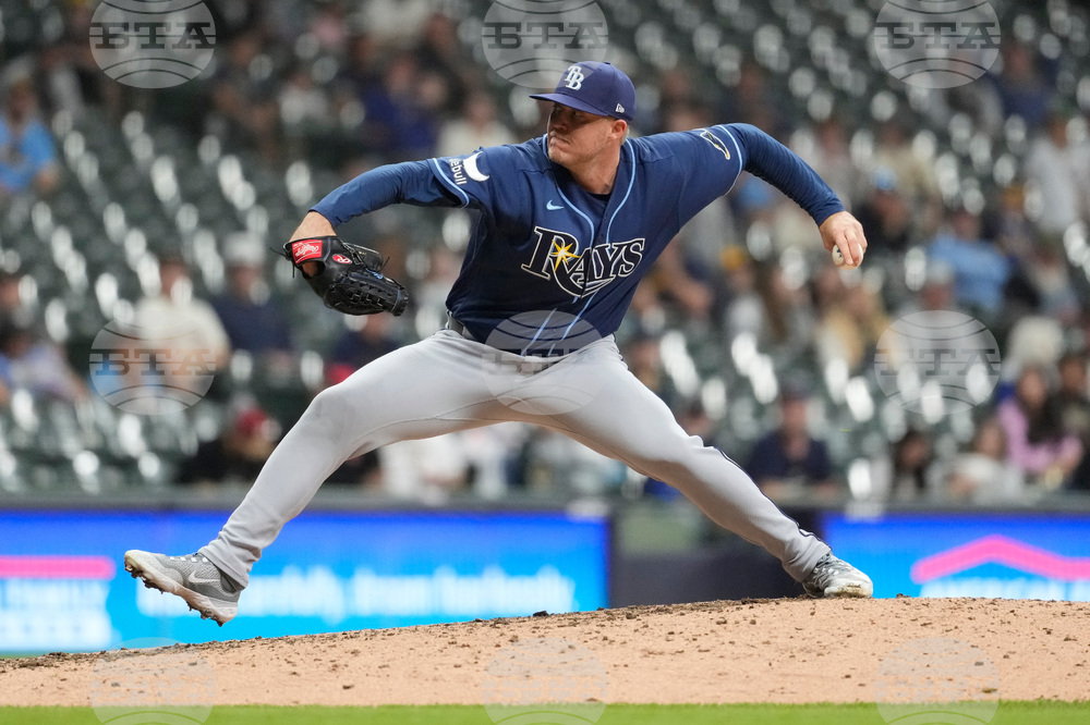 Rays Brewers Baseball