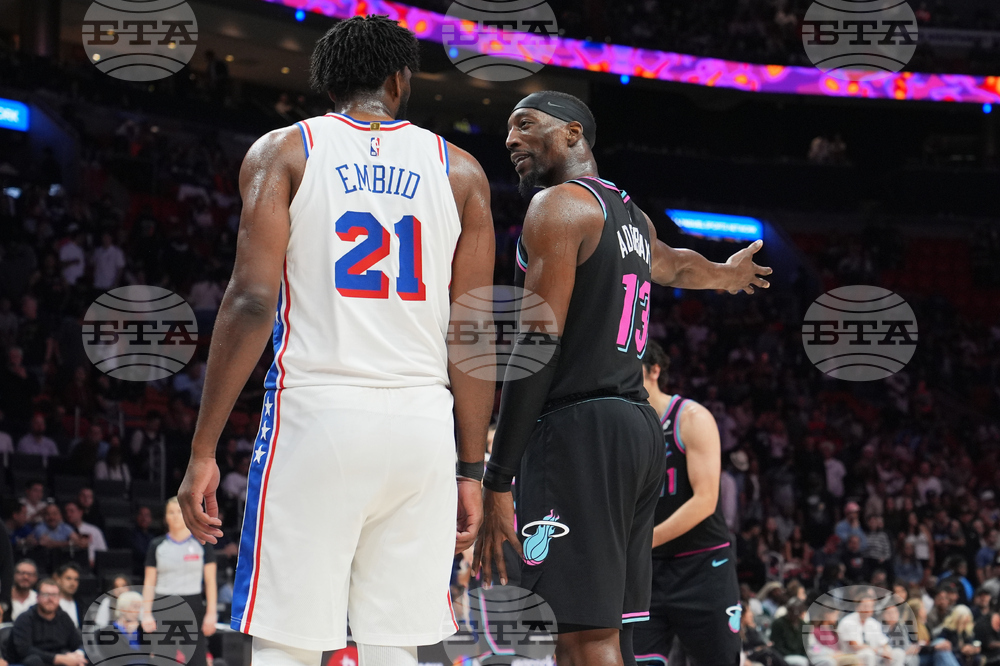 76ers Heat Basketball