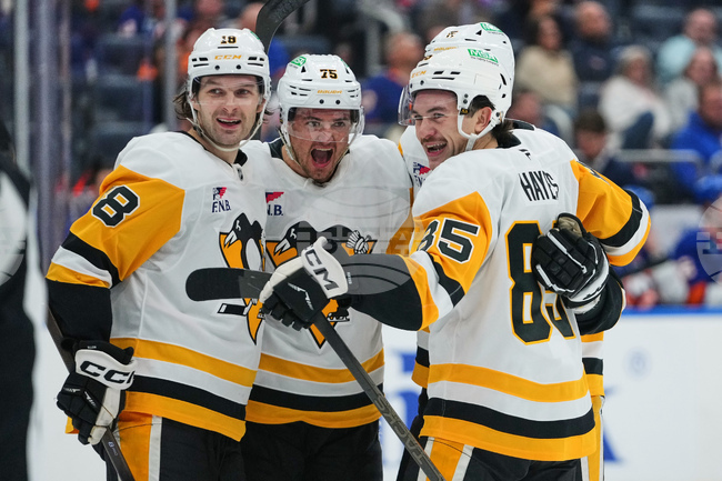 Питсбърг се наложи над Ню Йорк Айлъндърс в сблъсък за второто място в Столичната дивизия на НХЛ