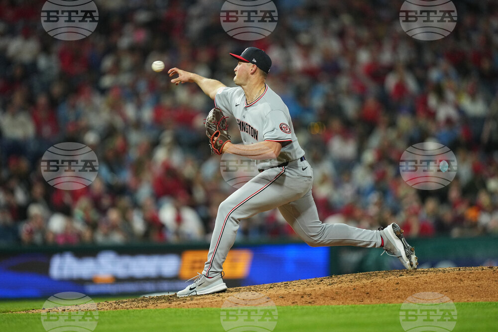 Nationals Phillies Baseball