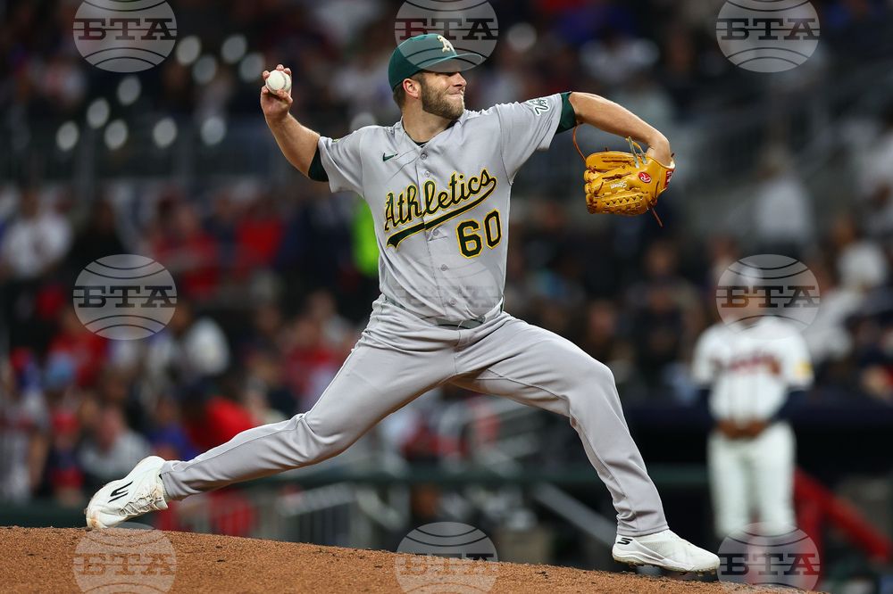 Athletics Braves Baseball