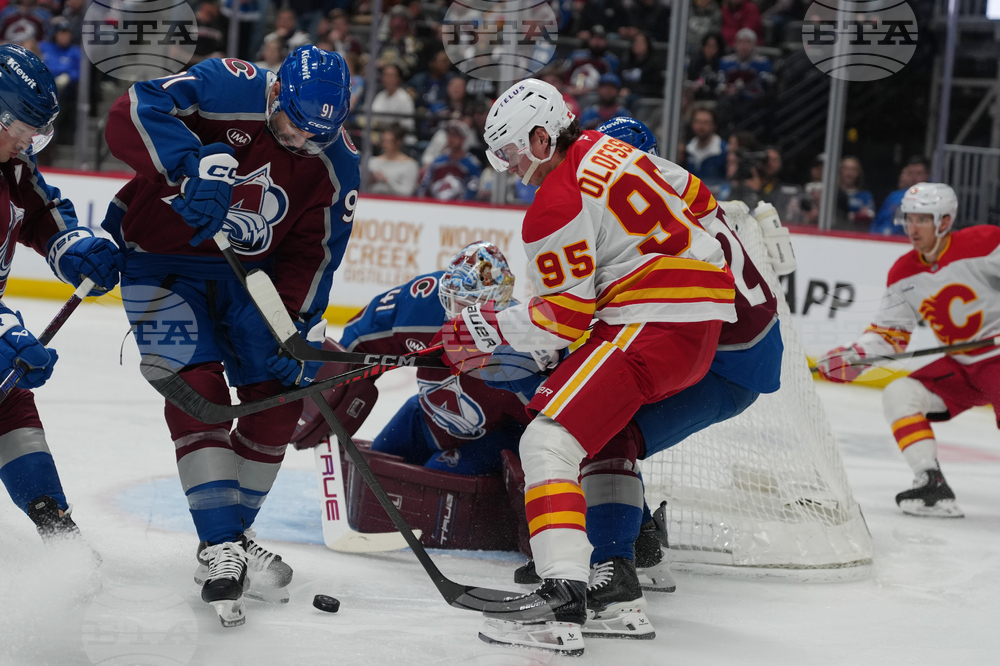 Flames Avalanche Hockey