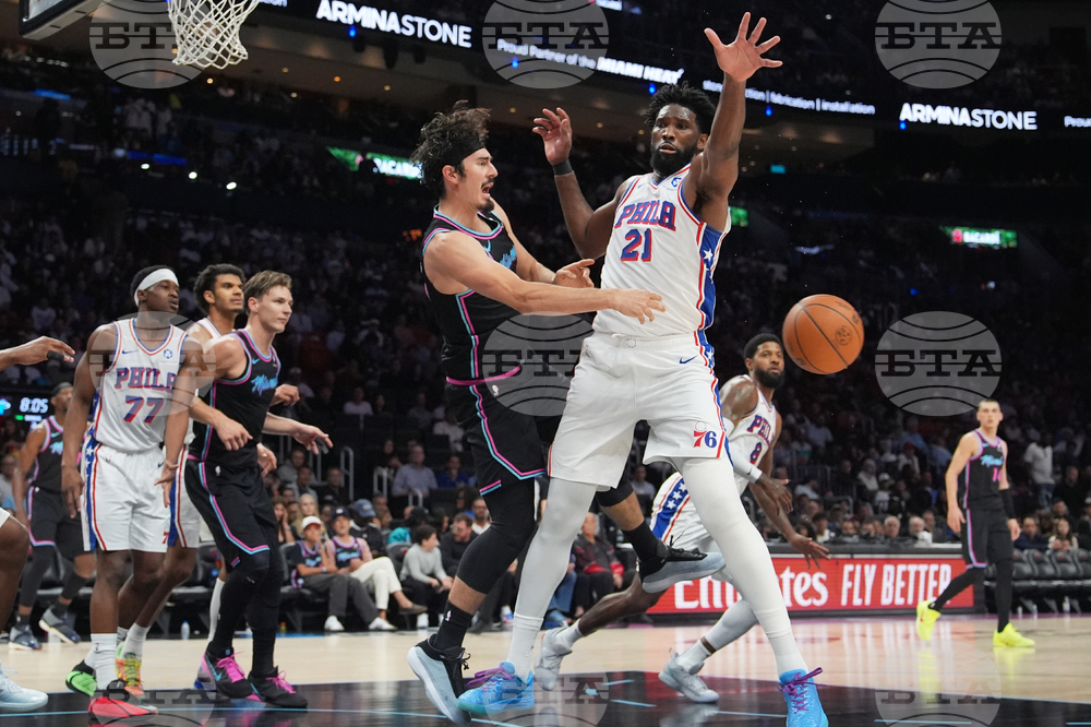 76ers Heat Basketball