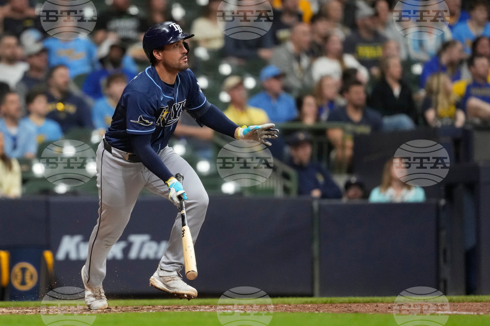 Rays Brewers Baseball