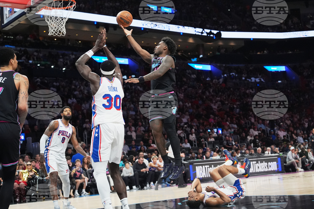 76ers Heat Basketball