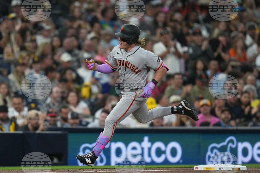 Giants Padres Baseball