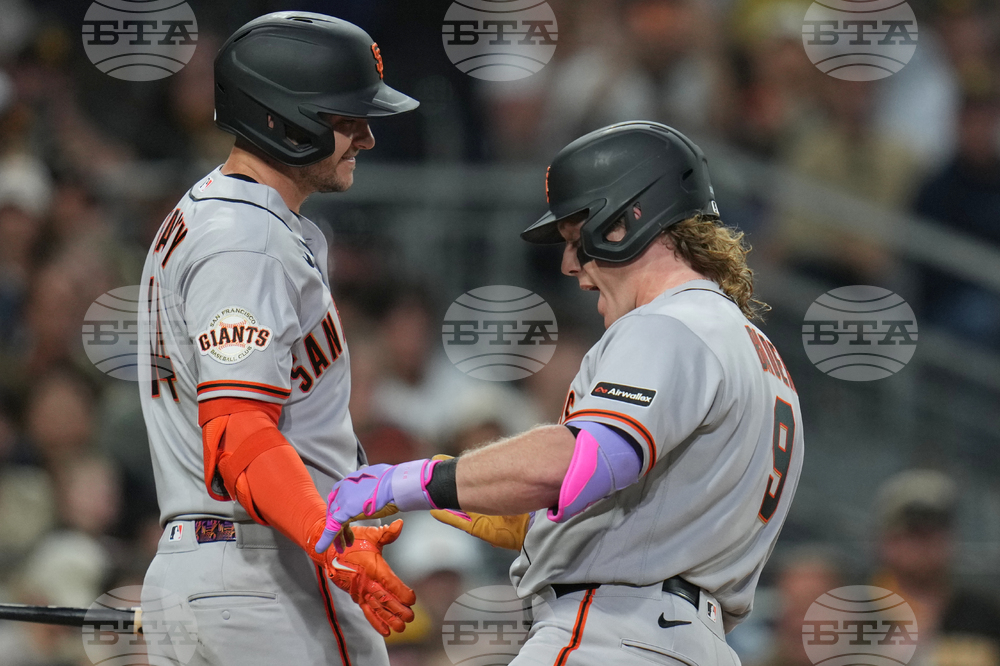 Giants Padres Baseball