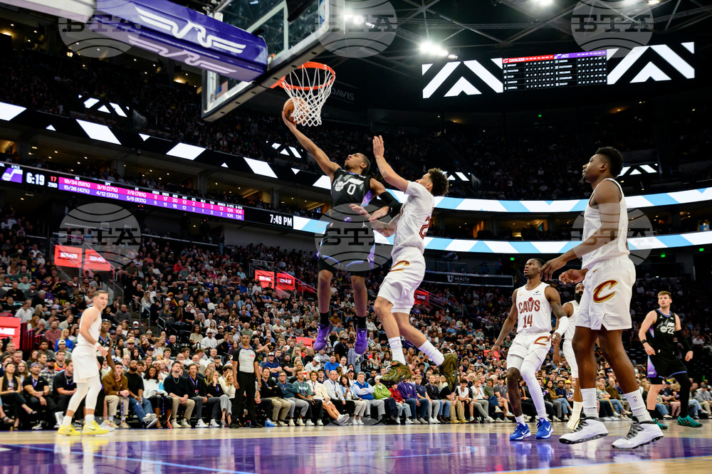 Cavaliers Jazz Basketball