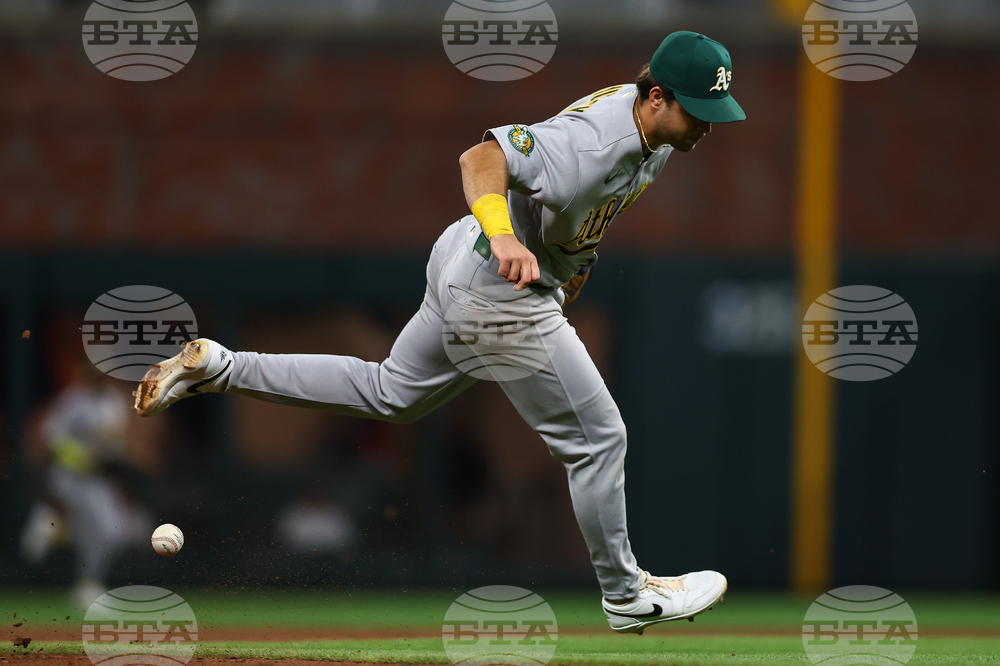 Athletics Braves Baseball