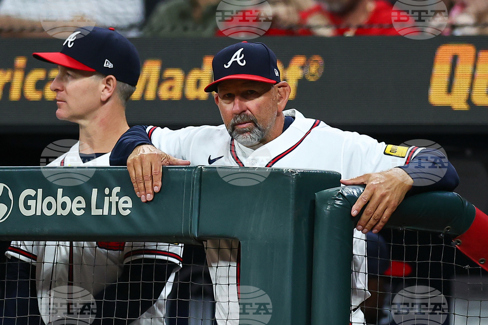 Athletics Braves Baseball