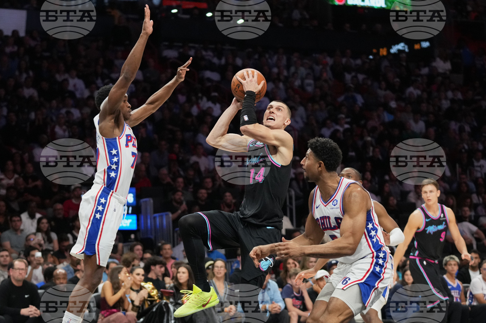 76ers Heat Basketball