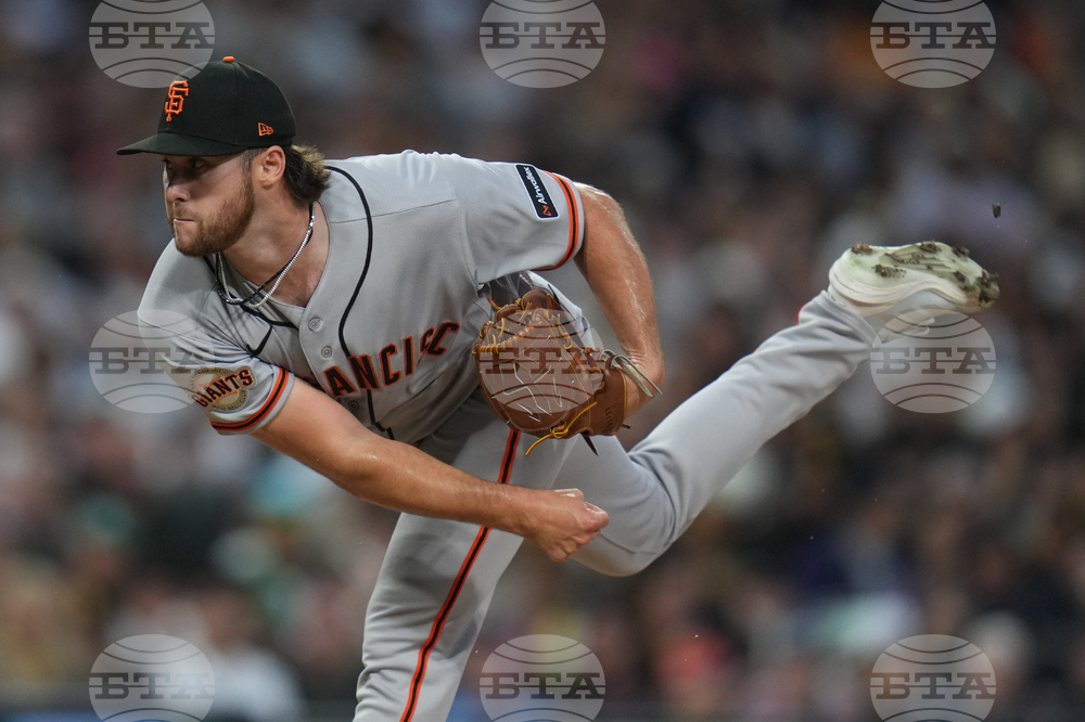 Giants Padres Baseball