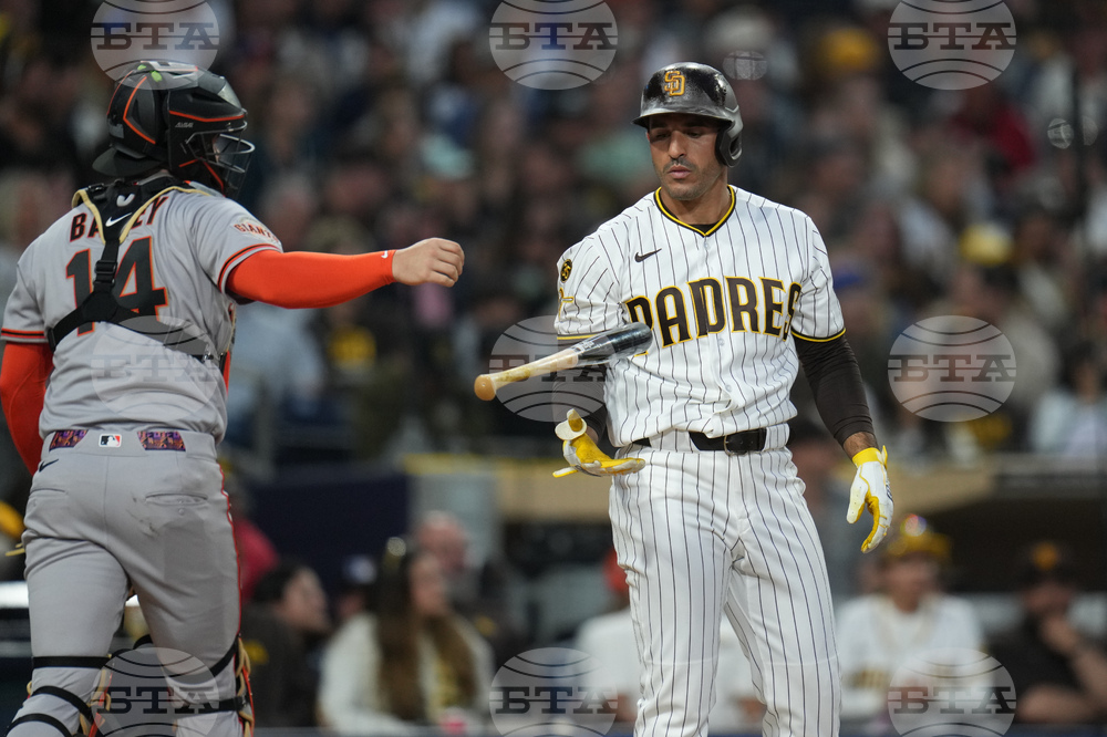 Giants Padres Baseball