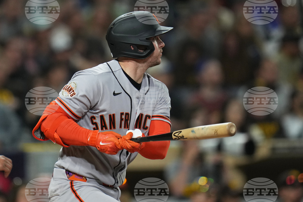 Giants Padres Baseball