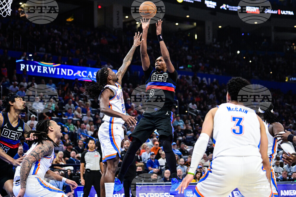 Pistons Thunder Basketball