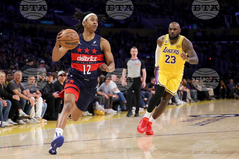 Wizards Lakers Basketball