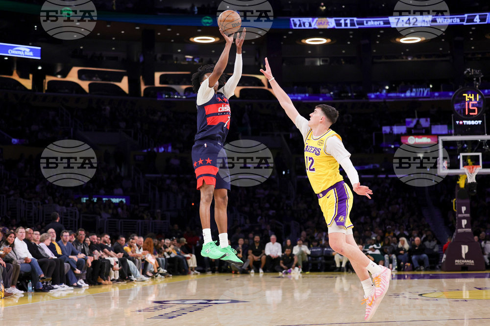Wizards Lakers Basketball
