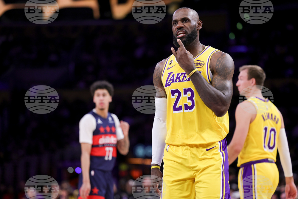 Wizards Lakers Basketball