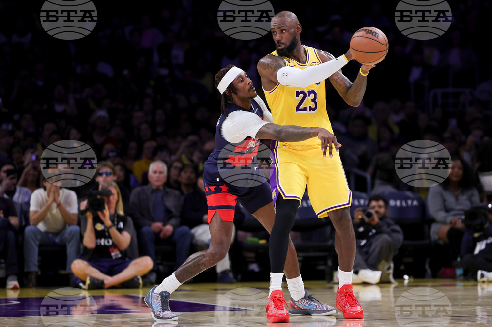 Wizards Lakers Basketball