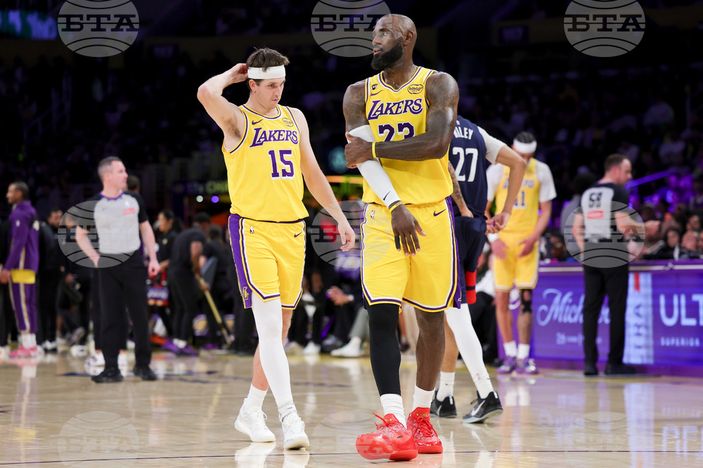 Wizards Lakers Basketball