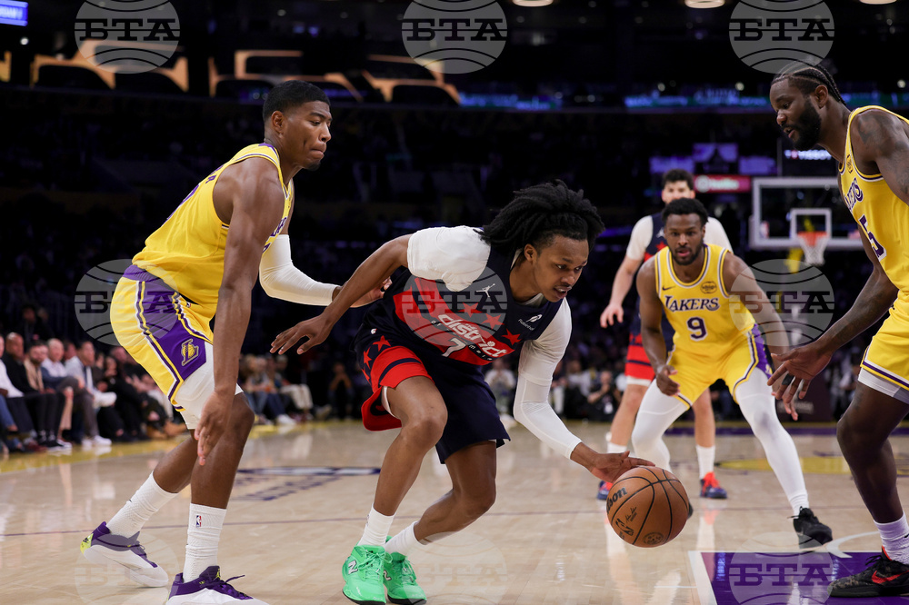 Wizards Lakers Basketball