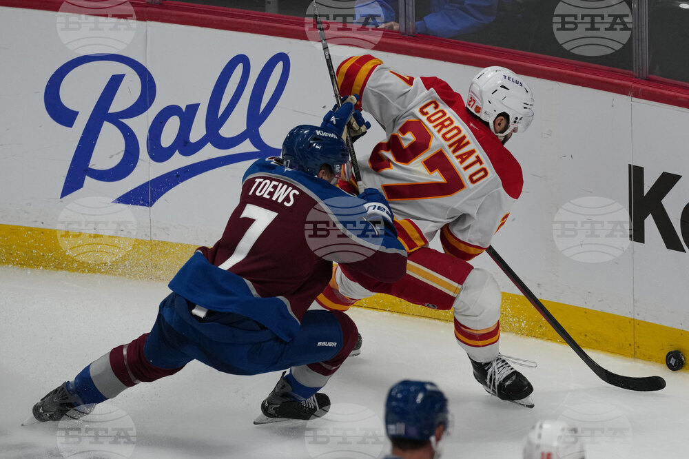 Flames Avalanche Hockey