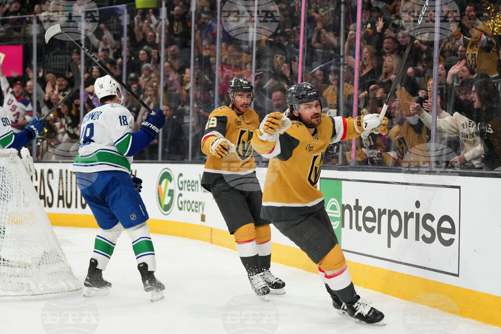 Canucks Golden Knights Hockey