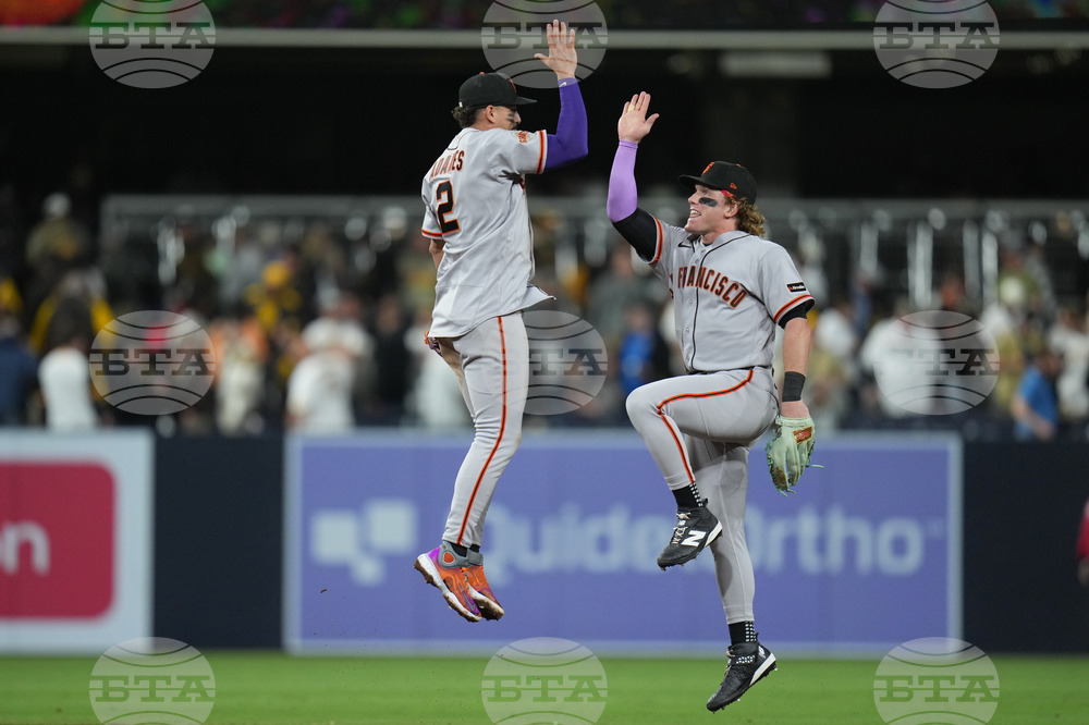 Giants Padres Baseball