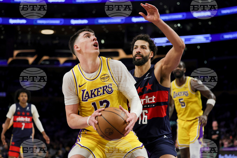 Wizards Lakers Basketball