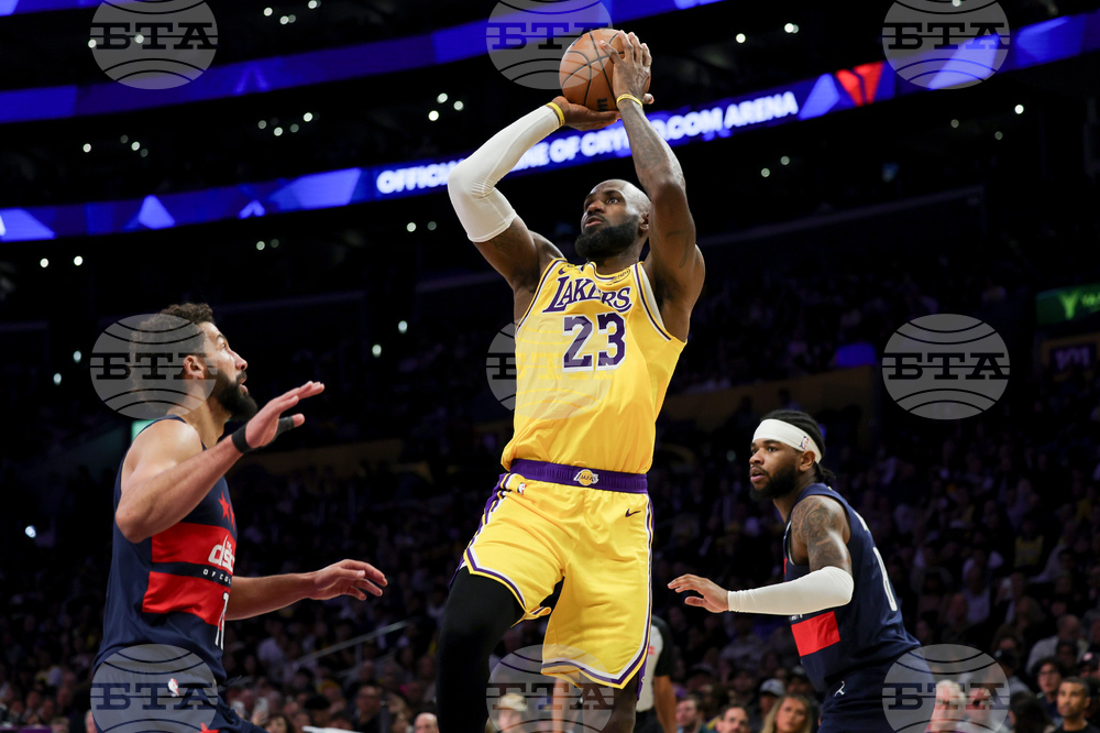 Wizards Lakers Basketball