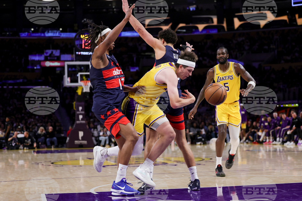 Wizards Lakers Basketball