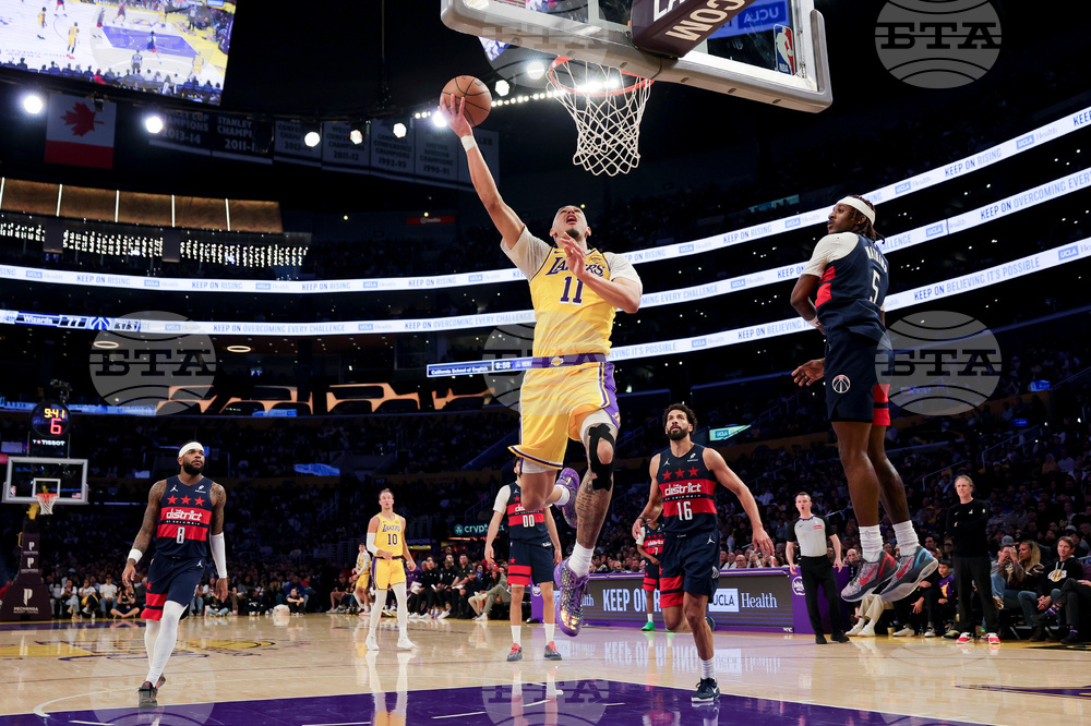 Wizards Lakers Basketball