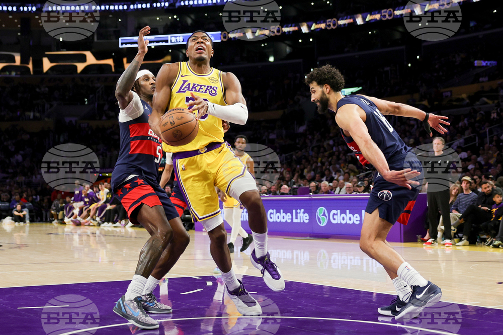 Wizards Lakers Basketball