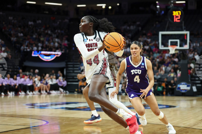 NCAA TCU South Carolina Basketball
