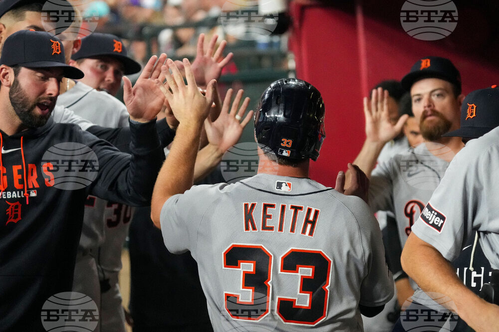 Tigers Diamondbacks Baseball