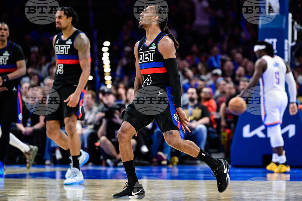 Pistons Thunder Basketball