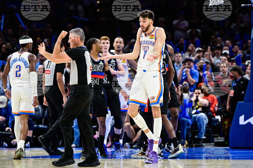 Pistons Thunder Basketball